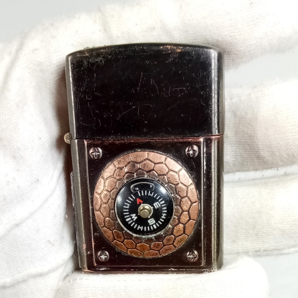 Vintage Style Black And Copper Lighter Vintage Style Black And Copper Lighter
